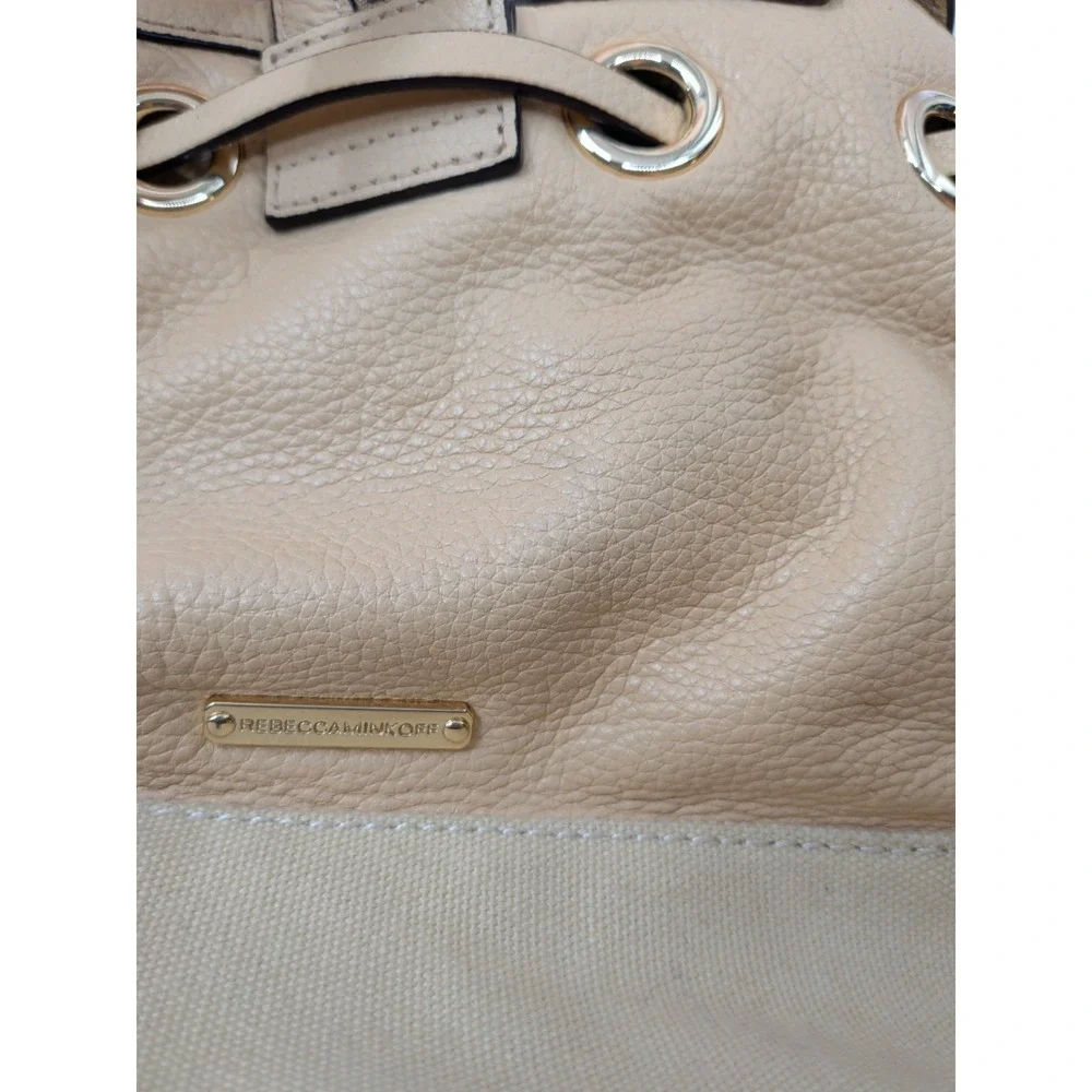 Rebecca Minkoff Mansfield Leather Canvas Backpack